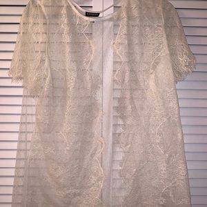 Express lace shirt